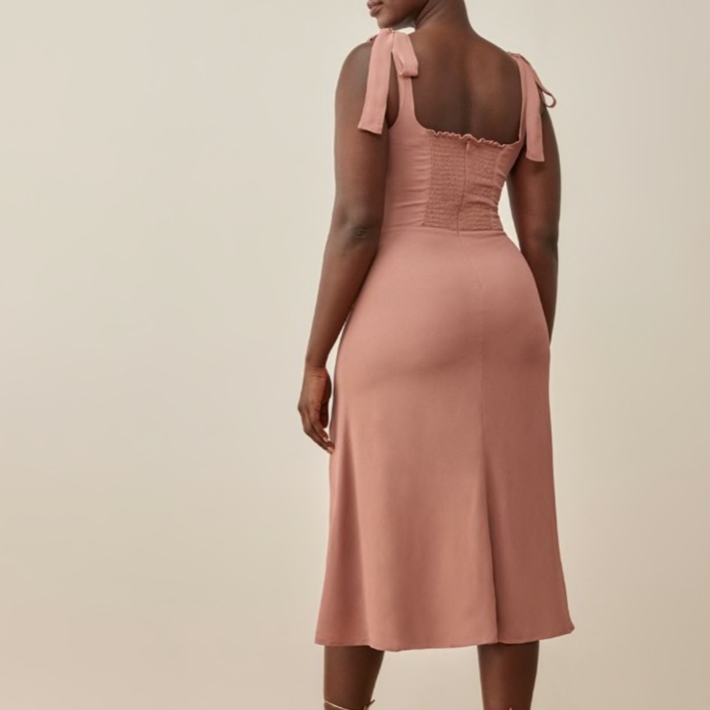 Reformation Twilight Dress  Color: Praline - Picture 6 of 10